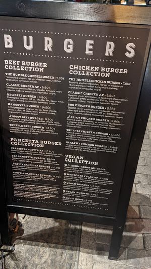 Menu 2 at Burger AP Corner in Athens
