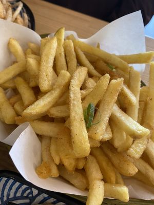 Salt & Chili chips  at Okome - Clarkston in Glasgow