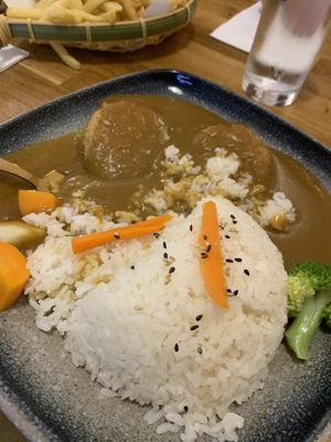 Yasai croquette curry  at Okome - Paisley in Paisley