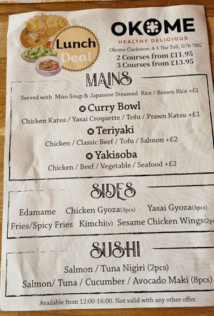  at Okome - Shawlands in Glasgow