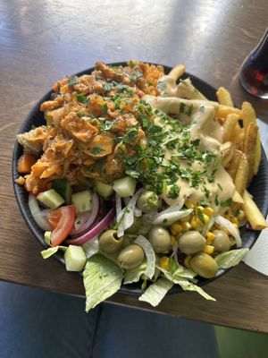 Veganer Dönerteller   at Greencity Mr. Döner in Freiburg