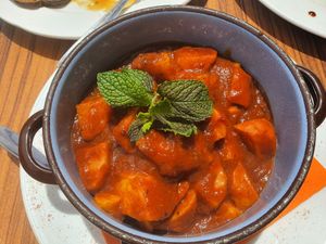 patatas bravas at Tasca Restaurante El Carraca in La Gomera