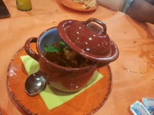 Papas bravas at Tasca Restaurante El Carraca in La Gomera