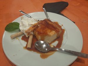 Leche asada (vegetariano) at Tasca Restaurante El Carraca in La Gomera