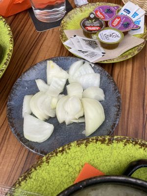 Onions   at Tasca Restaurante El Carraca in La Gomera