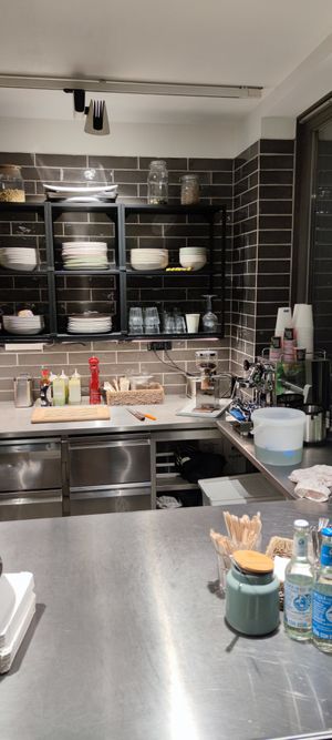 This is where they take the orders. at MOLO in Hannover