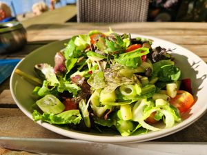 Green Salad with Mustard Dressing at MOLO in Hannover