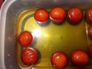 Gulab Jamun at Jyoti in Sapporo