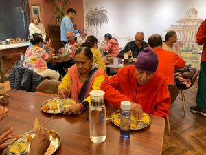 veg party on Diwali at Jyoti in Sapporo