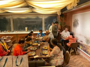 Diwali veg Dinner at Jyoti in Sapporo