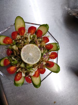 Vegan Salad at Jyoti in Sapporo