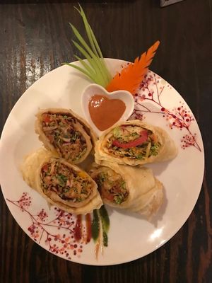 Veg nan roll  at Jyoti in Sapporo