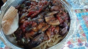 Puttenesca at Vegan A.F. in Brattleboro