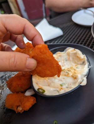 Buffalo cauliflower at Vegan A.F. in Brattleboro