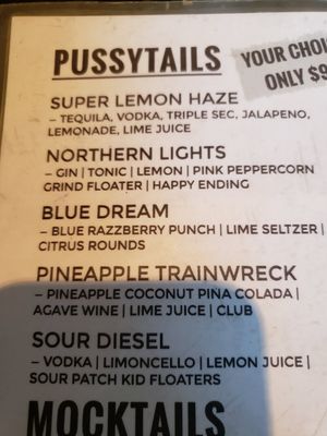 No COCKtails here! at Vegan A.F. in Brattleboro