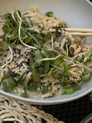 Pra ram bowl  at Vegan A.F. in Brattleboro