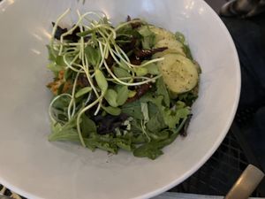 Not today, Seitan salad  at Vegan A.F. in Brattleboro