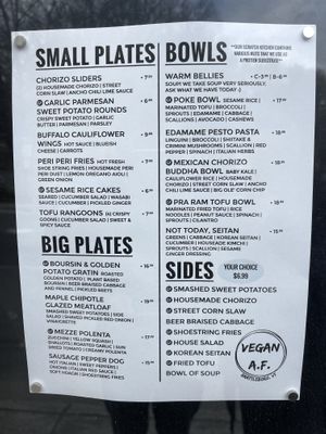   at Vegan A.F. in Brattleboro