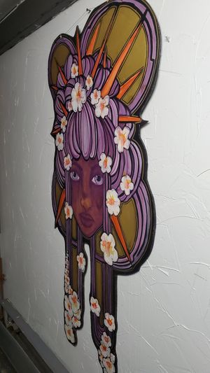 Art Interior at Vegan A.F. in Brattleboro