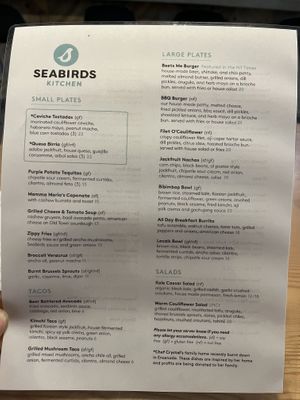   at Seabirds Kitchen in Los Angeles