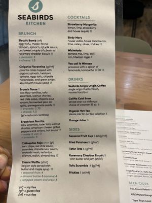   at Seabirds Kitchen in Los Angeles