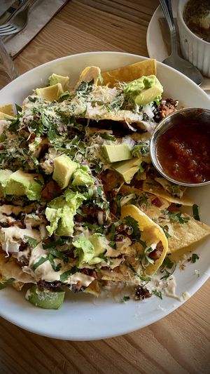 Delicious nachos  at Seabirds Kitchen in Los Angeles