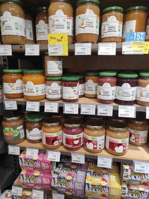 Purees at Naturalia in La Rochelle