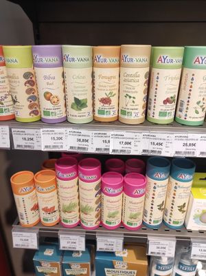 Herbs at Naturalia in La Rochelle