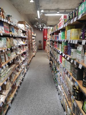 Inside at Naturalia in La Rochelle