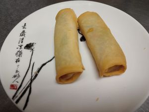 vegetable spring rolls at Cafe Asian in Katy