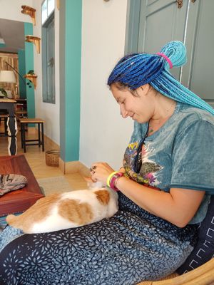  at The Happy Cat - Veggie Cafe-Restaurant in Luang Prabang