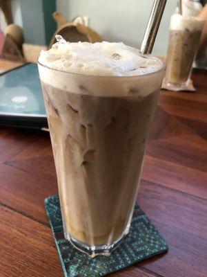   at The Happy Cat - Veggie Cafe-Restaurant in Luang Prabang