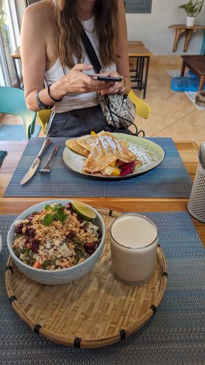  at The Happy Cat - Veggie Cafe-Restaurant in Luang Prabang