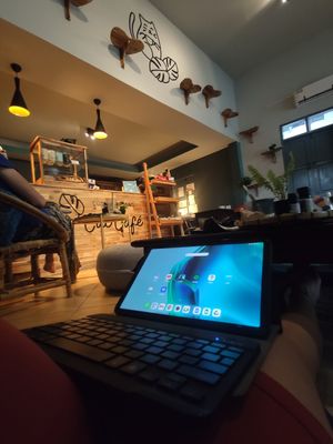  at The Happy Cat - Veggie Cafe-Restaurant in Luang Prabang