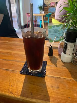   at The Happy Cat - Veggie Cafe-Restaurant in Luang Prabang