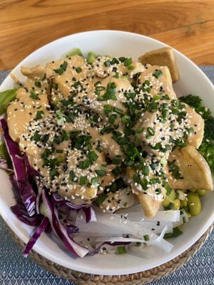   at The Happy Cat - Veggie Cafe-Restaurant in Luang Prabang