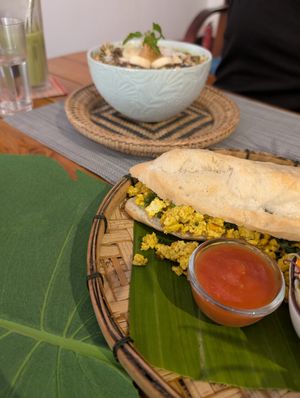  at The Happy Cat - Veggie Cafe-Restaurant in Luang Prabang