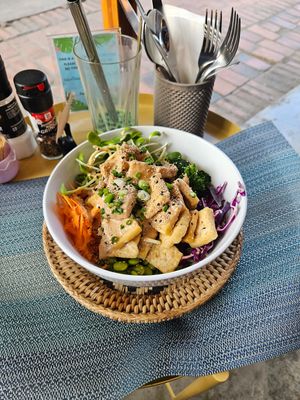  at The Happy Cat - Veggie Cafe-Restaurant in Luang Prabang