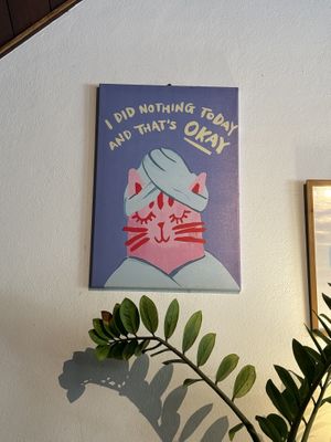   at The Happy Cat - Veggie Cafe-Restaurant in Luang Prabang