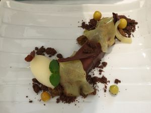 Mousse au Chocolat  at TIAN Restaurant in Vienna