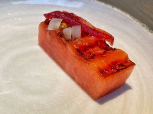 Watermelon something rather   at TIAN Restaurant in Vienna