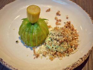 Something zucchini   at TIAN Restaurant in Vienna