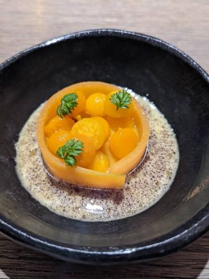 Menu Dezember 2021  at TIAN Restaurant in Vienna