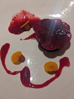 Menu Dezember 2021  at TIAN Restaurant in Vienna