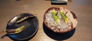 Gruß aus der Küche at TIAN Restaurant in Vienna