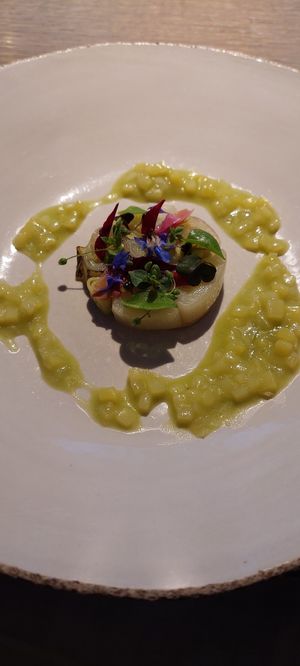 Lauch und Kartoffel die Zweite at TIAN Restaurant in Vienna