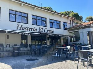 Outside  at Hostería El Cruce in Cabezon De La Sal