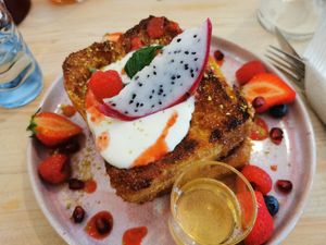 French toast at Kaffee auf Hawaii - Cozy Rötter in Mannheim