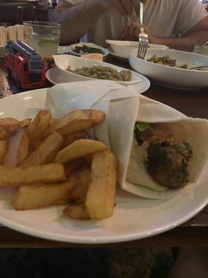 Vegan Gyros   at Elia Greek Kitchen Bassac Lane in Phnom Penh