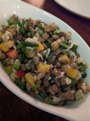Lentil Salad 🥗 at Elia Greek Kitchen Bassac Lane in Phnom Penh